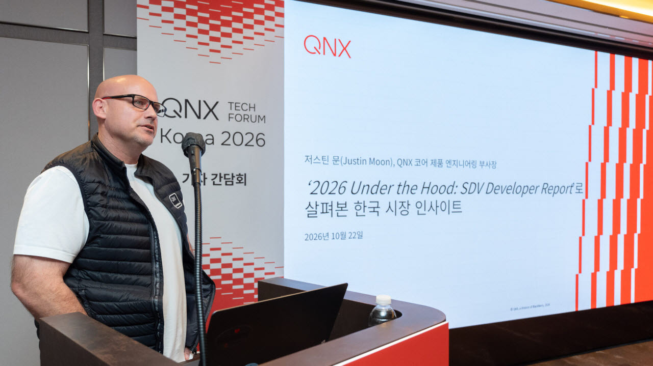 QNX “AI가 움직이는 시대…안전한 실행이 관건”