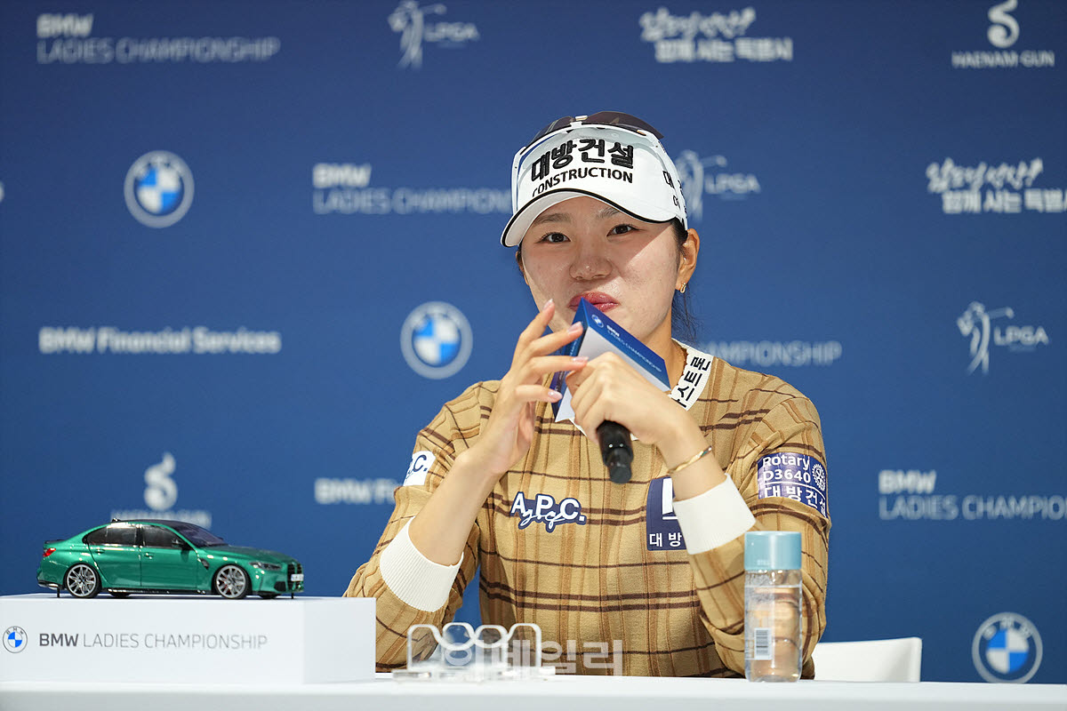 [포토]김민선,해란 언니와 동반 플레이 기대되요