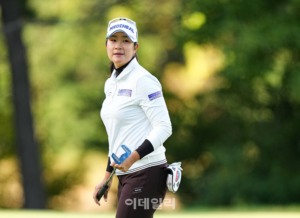 [포토]김아림,아쉬운 버디 퍼트