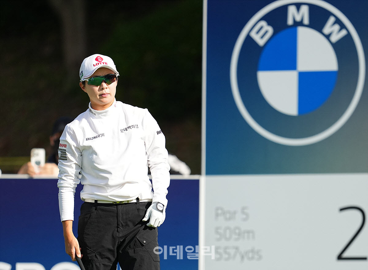 [포토]김효주,상위권을 노려본다