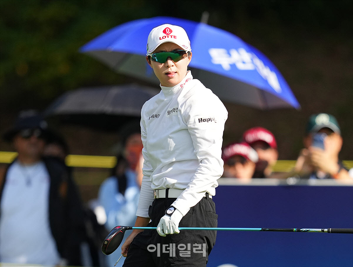 [포토]김효주,타구 방향 본다