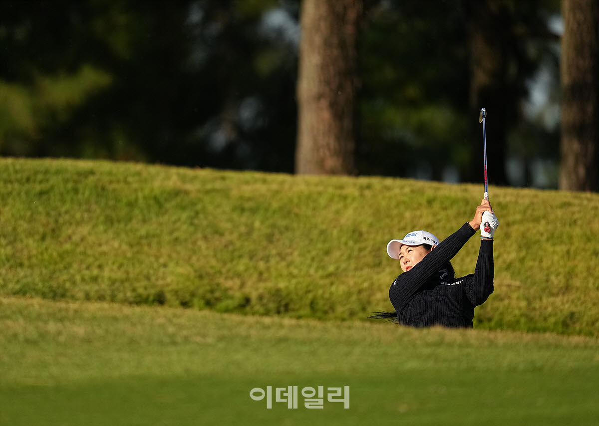 [포토]박보겸,완벽한 벙커 샷