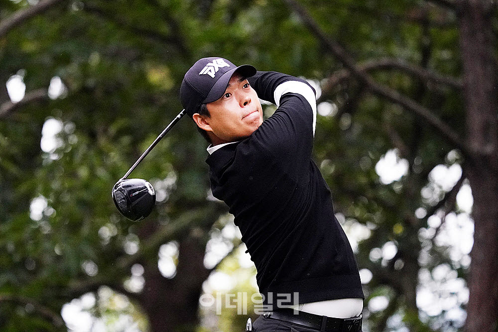 [포토] 신상훈, 파워샷으로 역전 우승에 도전