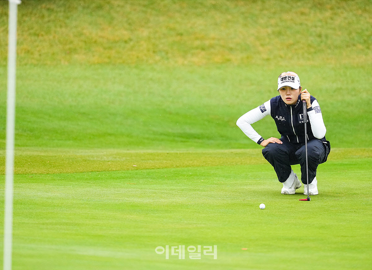 [포토]김민선,먼거리 라인을 본다