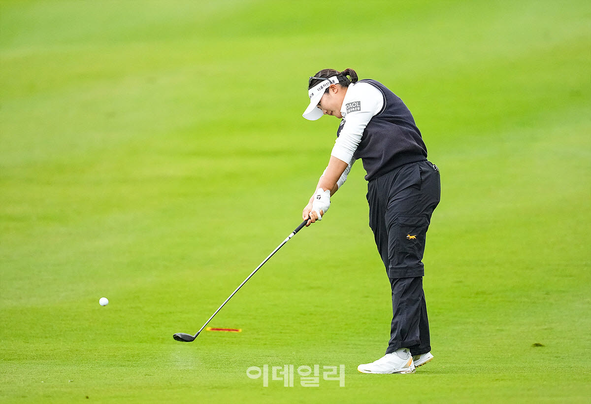 [포토]유해란,투온 이글 향한 임팩트