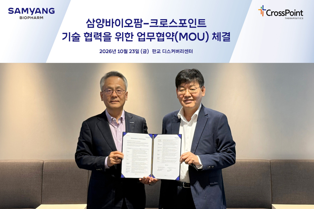 삼양바이오팜, 크로스포인트와 차세대 항암제 개발