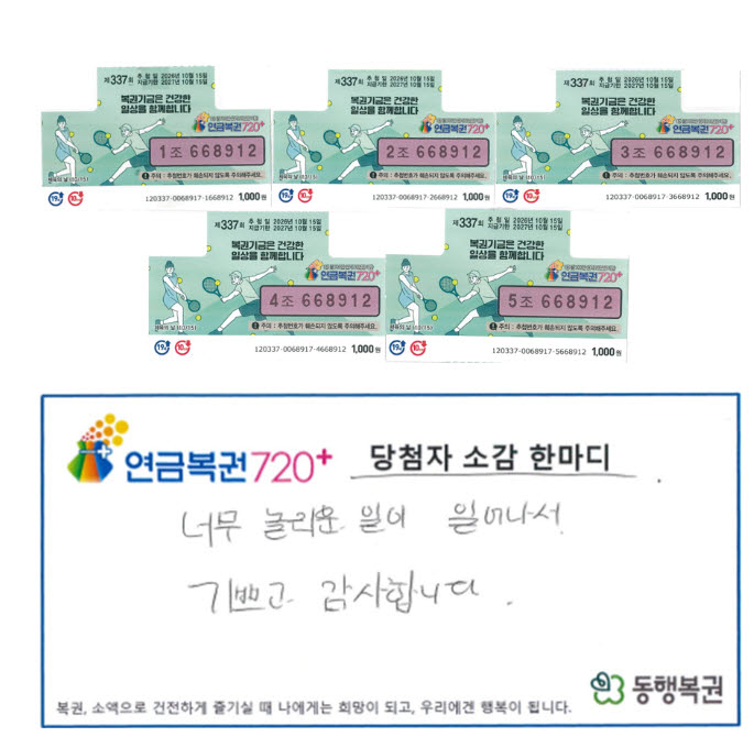 "21억 당첨 믿기지 않아"…복권 1·2등 당첨된 부부