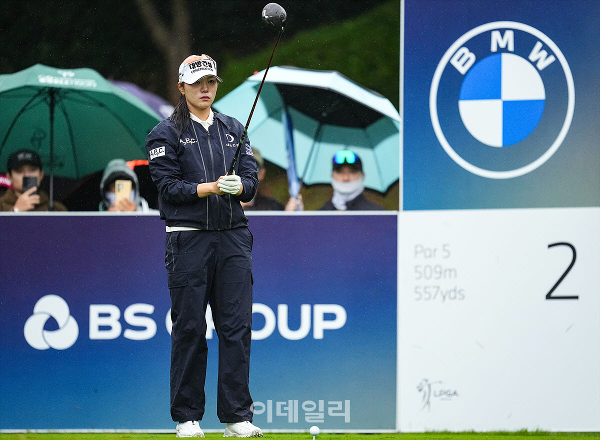 [포토]김민선,최종일 역전을 노린다