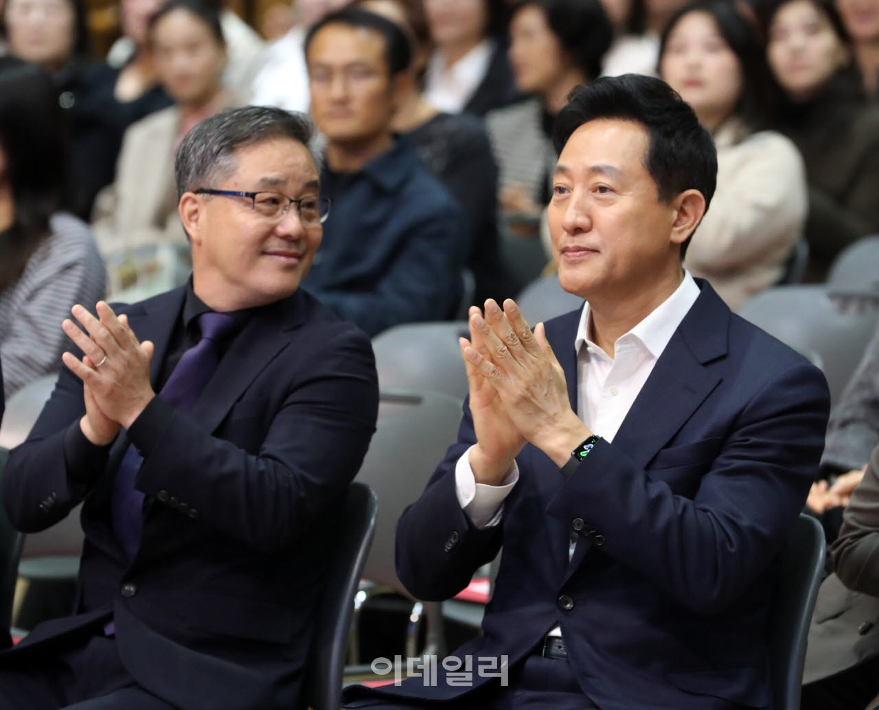 [포토] '지역아동센터' 한마당 축제 참석한 오세훈 시장
