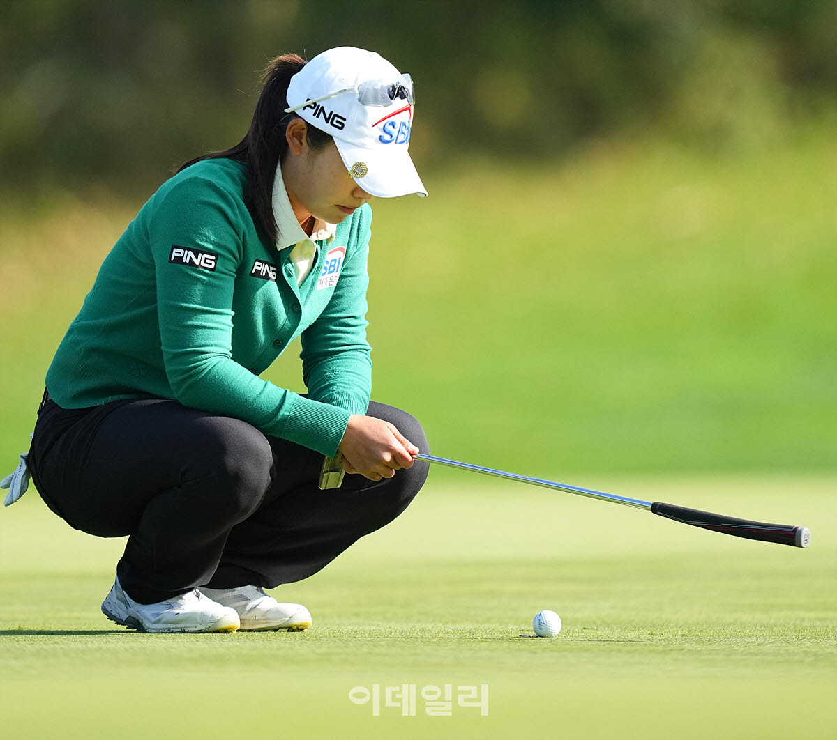 [포토]김지윤,라인을 맞춘다