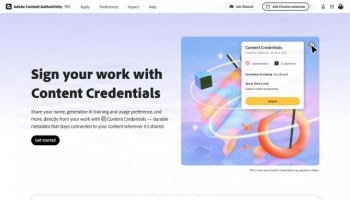 어도비, 크리에이터 보호 '어도비 콘텐츠 진위' 앱 공개