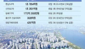 강남권 알짜입지도 "안해요"…재건축 사업장, 시공사 선정 '진땀'