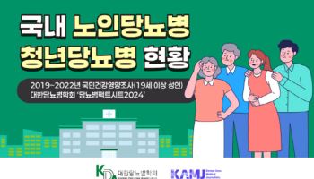 청년당뇨병 환자 관리 실태 심각…인식 개선 필요