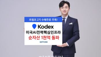 삼성운용, KODEX 미국AI전력핵심인프라 순자산 천억 돌파