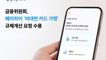 금융위, 페이히어 혁신금융서비스 규제개선 요청 수용