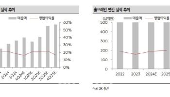 솔브레인, 내년 영업익 전망치 하향…목표가↓-SK