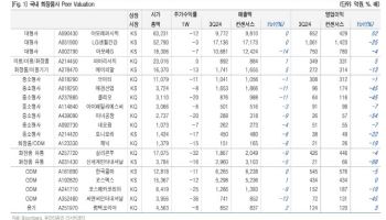 "화장품 업종 주가 부진…내년 성장 잠재력 높아질 것"