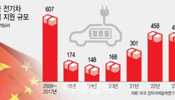 작년만 63조원대, 보조금으로 크는 中 전기차 산업