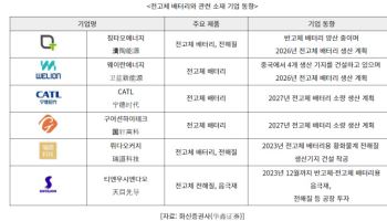 '게임체인저 못 놓쳐'…中, 전고체 배터리 거센 추격