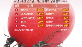 개미·연기금 힘으로 버티는 증시, 뭐 담았나 봤더니