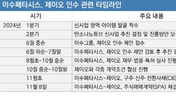 이수페타시스 유증 강행…‘제이오 인수’ 위해 차입금 추가