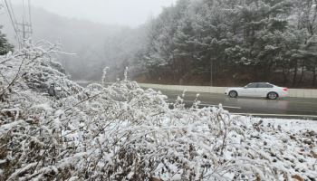 촛불집회 앞둔 주말 최저 영하 10도 추위…충청·전북에 최대 7㎝ 눈발