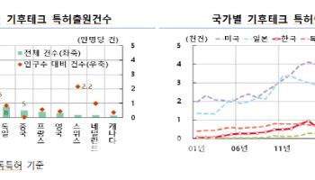 "국내 기후테크 편식 현상 심각…R&D 투자 등 혁신정책 설계돼야"