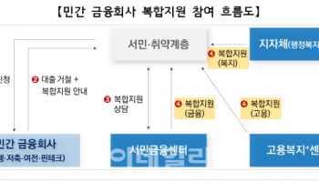 금융·고용·복지 한 번에 복합지원…민간 금융사도 안내한다