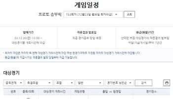 아라비안 걸프컵 대상 프로토 승부식 153회차 발매 개시