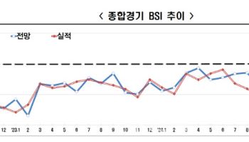 기업 경기전망 34개월째 먹구름…역대 최장기 연속 부진 기록