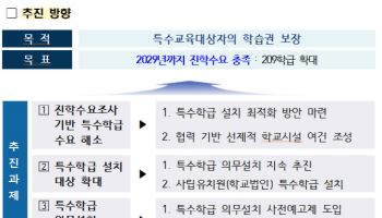 서울교육청, 2029년까지 특수학급 209개 확대…사립도 의무설치