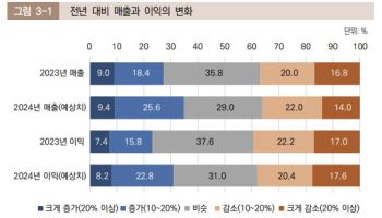 中진출기업 올해 실적 소폭 개선 기대…중기 부정전망은 ‘여전’