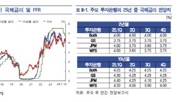 내년도 미 재정 확대 우려에 "미국채 금리 낙폭 제한적"