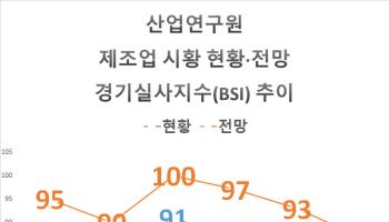 내수 부진에 트럼프 불확실성…제조업 체감경기 ‘뚝’