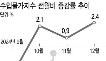 고환율에 불안한 새해 물가…수입물가 석 달 연속 상승세