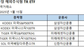 7월부터 ‘해외 TR ETF’ 사라진다…'날벼락' 맞은 운용업계