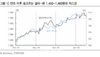 “원·달러 환율, 1440원대 재진입…상반기 약세 압력 완화”