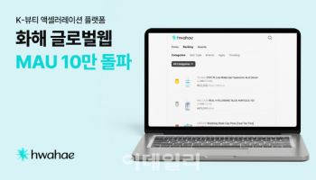 화해, 글로벌 웹 활성이용자수 10만명 돌파…일본어 버전도 '곧'