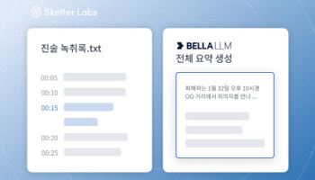 스켈터랩스, 경찰청 'AI 조서 작성 시스템' 고도화 참여