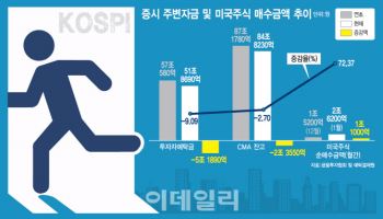 코스피 잘나가도 떠나는 개미…증시 주변자금 감소세