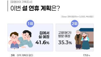 최장 9일 황금연휴에도…"이번 설은 여행보단 집콕"