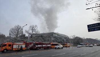 용산 국립한글박물관에 불…문화유산 소실 피해 없어(종합)