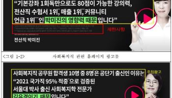 '합격률 80%'라더니 대구 지역에서만…'공단기' 과징금 1억