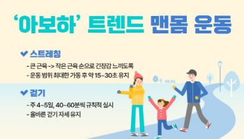 "'아보하'를 위한 관절 건강 운동법, 과하지 않게 꾸준히 해야"