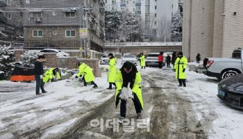 고양시, 공무원 절반 제설작업 투입…시민불편 최소화