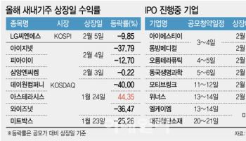 '상장 대기' 공모주 어쩌나…싸늘한 투심에 빨간불