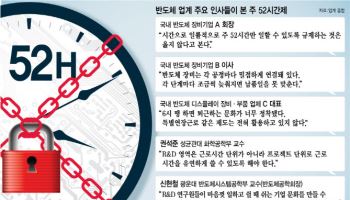 "납기 코앞인데 강제퇴근"…주 52시간에 발묶인 K칩