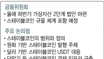 가상자산 패권경쟁 핵심 스테이블코인…韓 법제도는 ‘느릿’