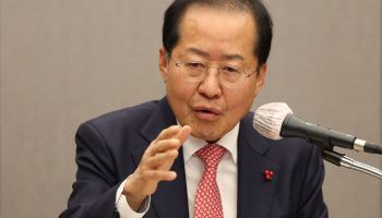 홍준표 “대선이 만약 생기면 시장직 사퇴할 것”