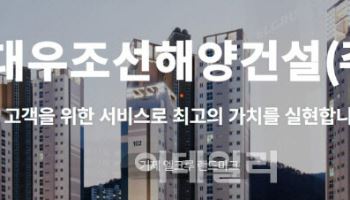 대우조선해양건설 2년 3개월 만에 또 법정관리 신청